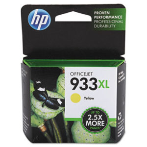 HP 933XL, (CN056AN) High Yield Yellow Original Ink Cartridge