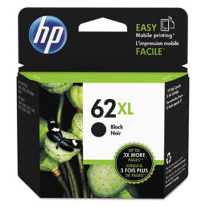 HP 62XL, (C2P05AN) High Yield Black Original Ink Cartridge
